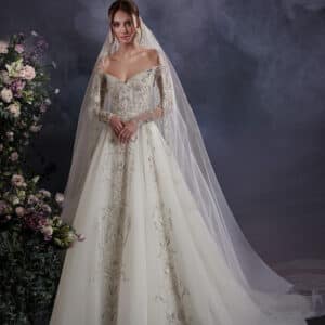 Bridal Spring 2024 por Zuhair Murad: a excelência da alta costura em vestidos de noiva
