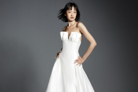 3 tendências de vestidos de noiva segundo    Bridal Fashion Week de Nova York