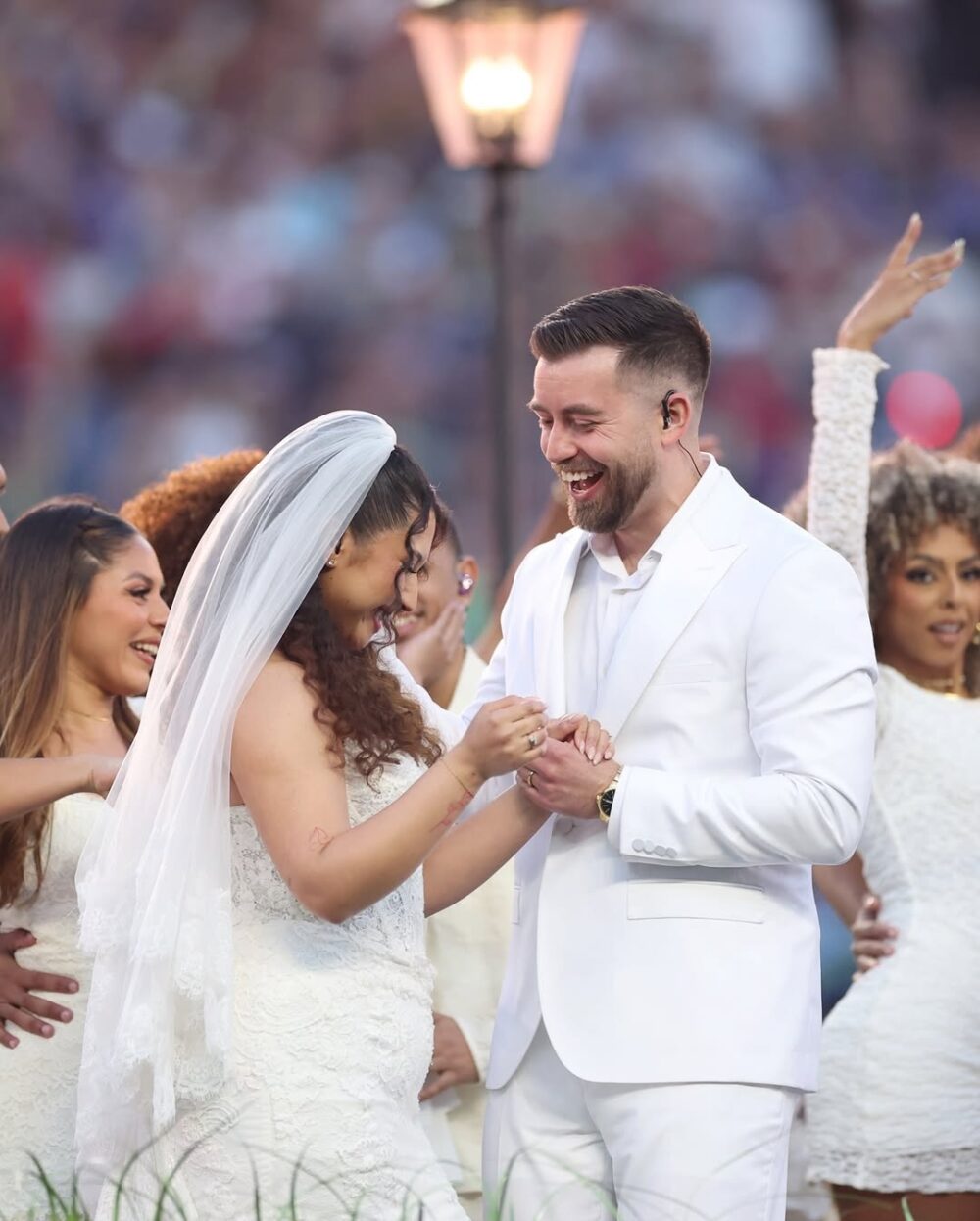 casamento no super bowl