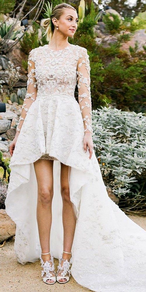vestido de noiva de manga longa
