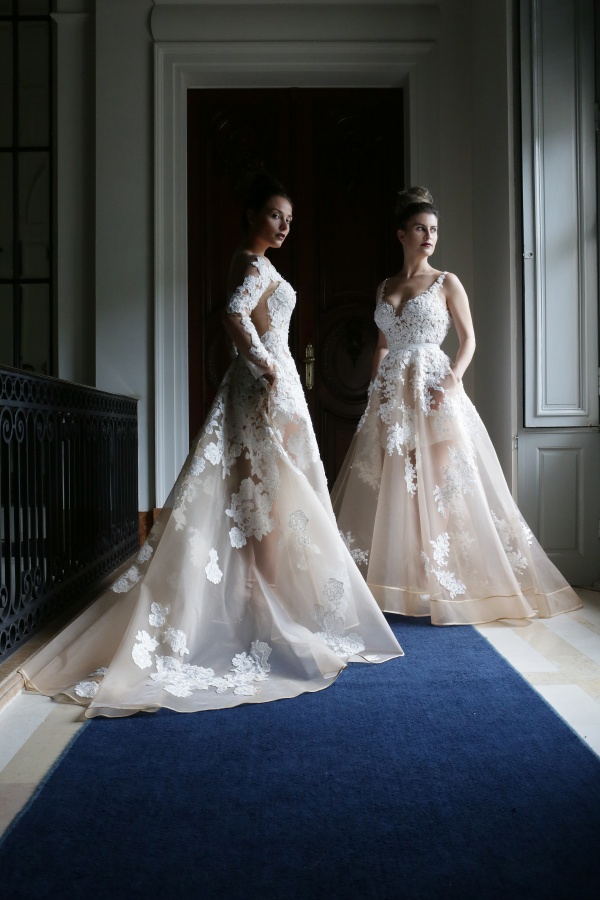  estilista noiva casamento moderno alta costura vestido de noiva atelier