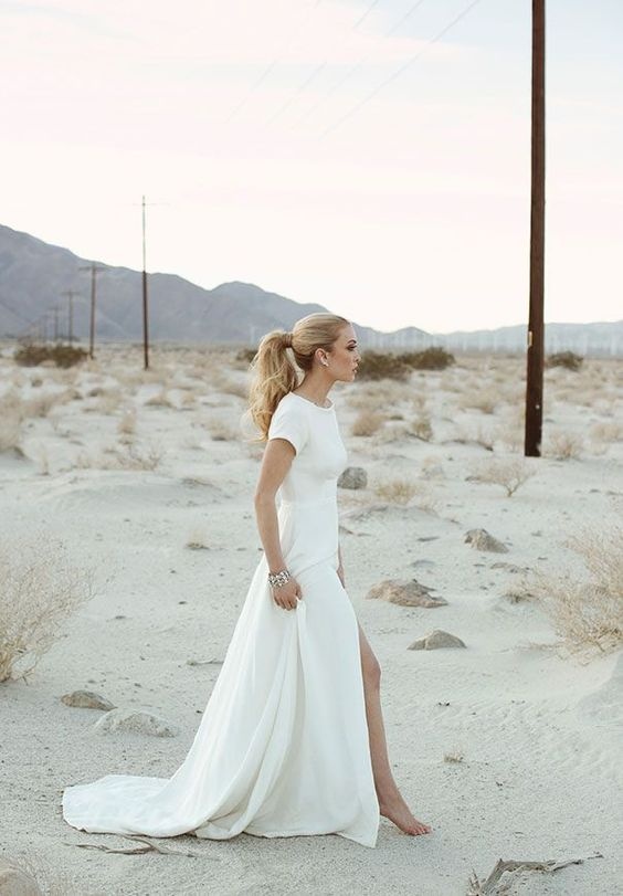  minimalista noiva estilosa vestido de noiva noiva fashion fashion