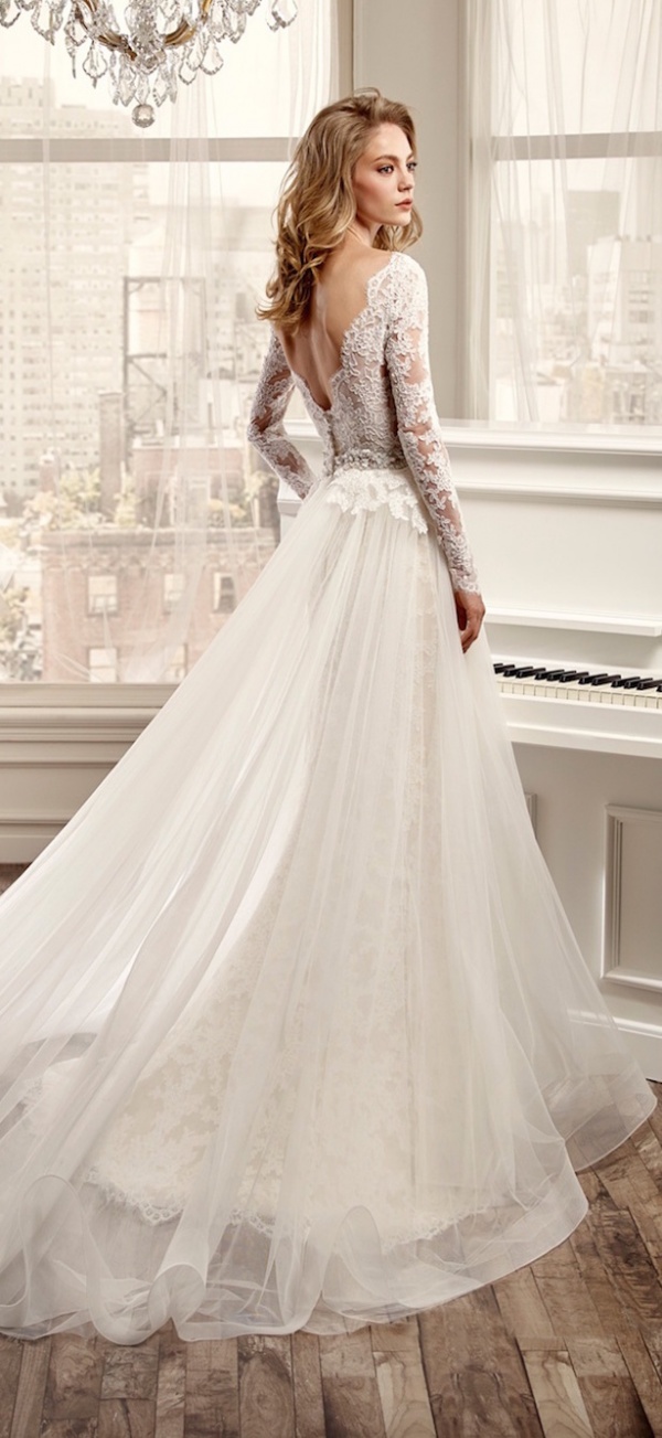  vestido de noiva clássico nicole spose elegante noiva atemporal casamento vestido de noiva