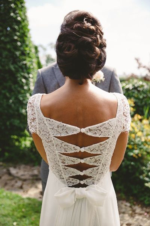  costas diferente look vestido de noiva eliana zanini casamento noiva frente decote