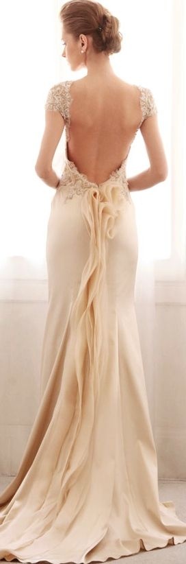  noiva vestido de noiva bege moda nude bege vestido