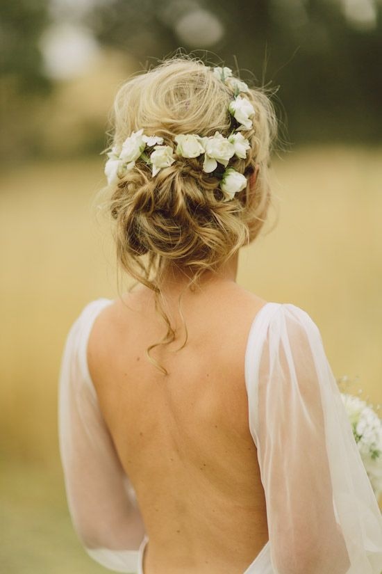  casamento flores no cabelo