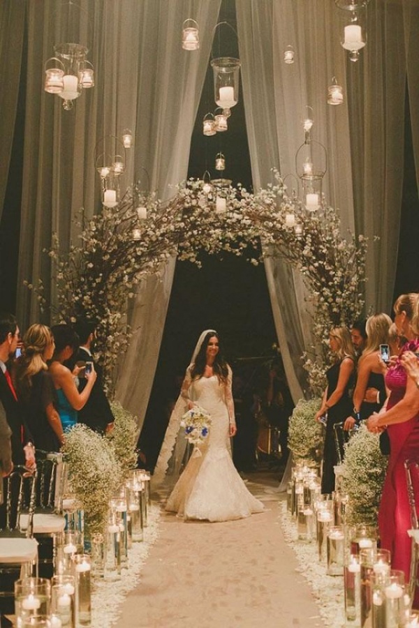 Luzinhas no seu Casamento 3 luzinhas ideias ideia