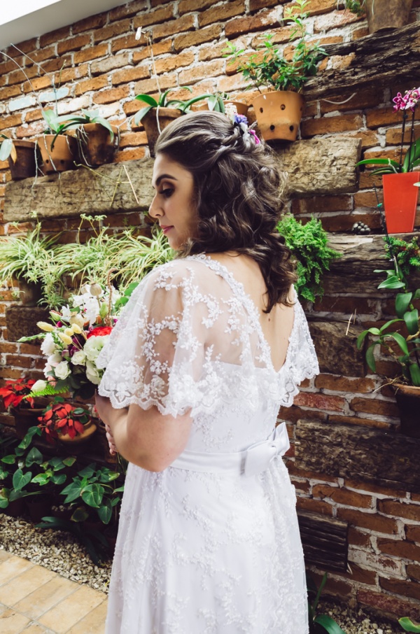 noiva boho romantica