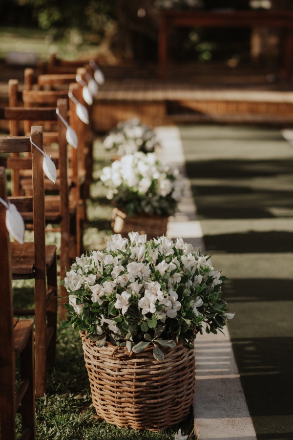 cerimonia ao ar livre, casamento embaixo de árvores, luzinhas de casamento, fotografia leonardo furtado, casamento no rio grande do sul