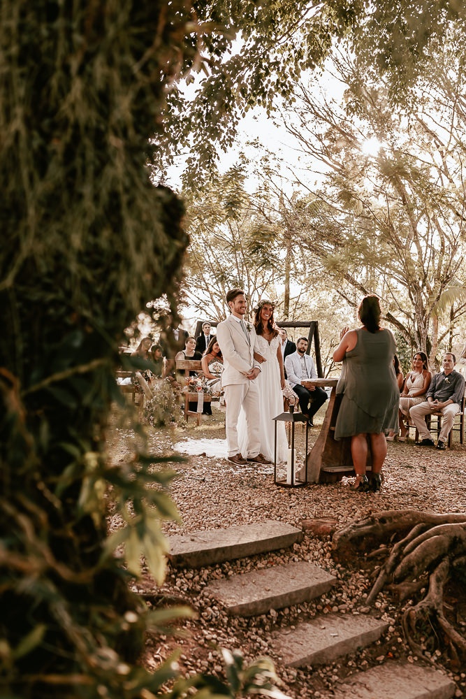 mini wedding ao ar livre